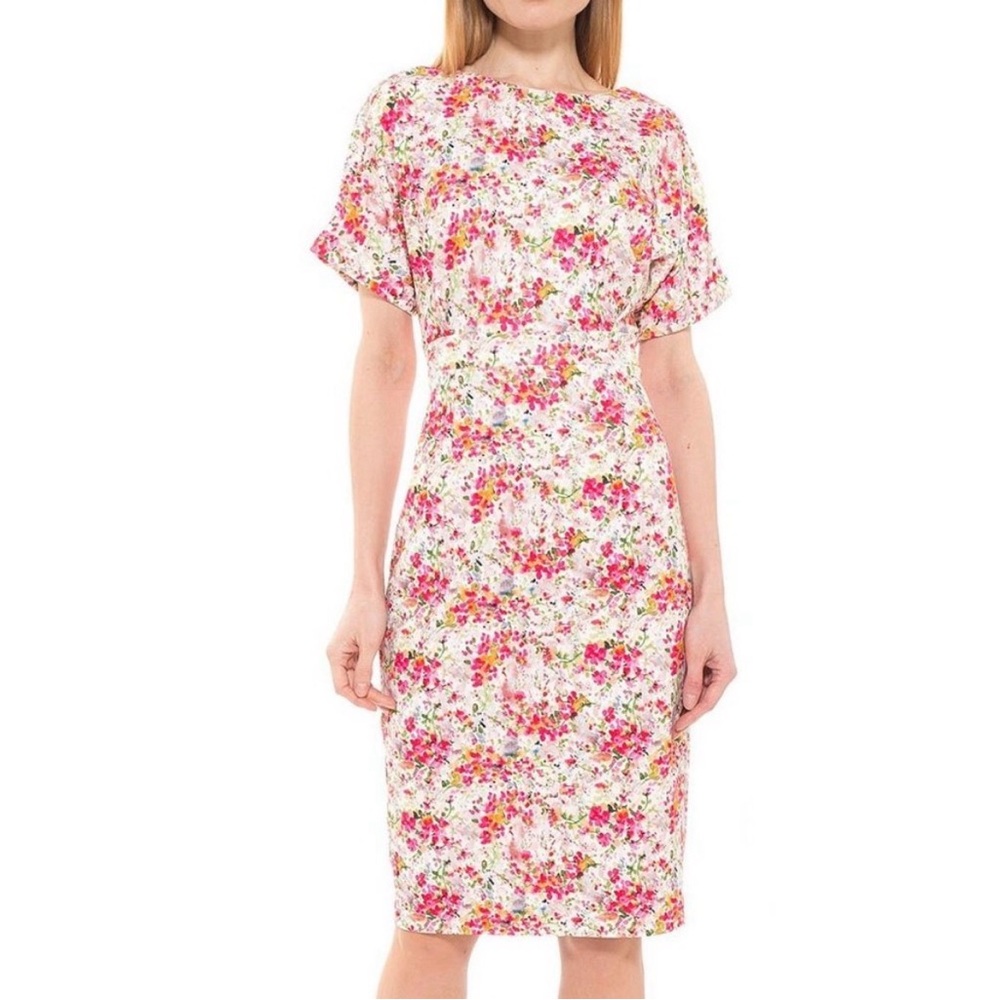 NWT Alexia Admor Dolman Floral Print Women's Dress